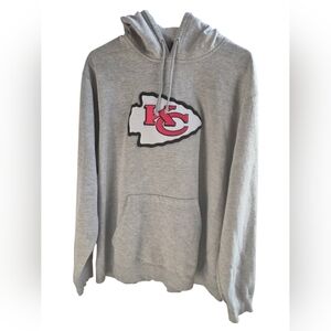 NFL Gray Hoodie with Red Logo